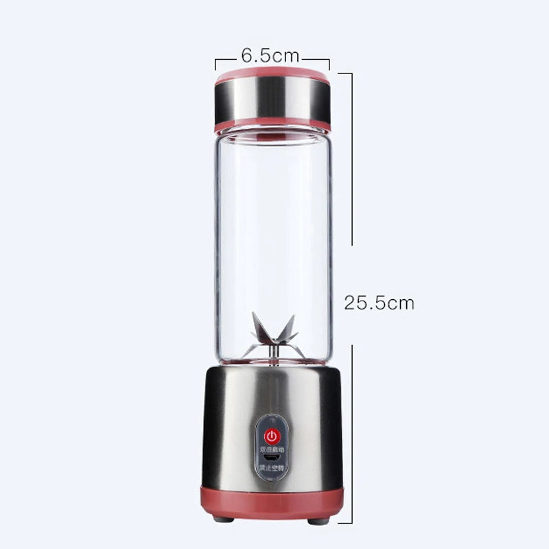 450ml Electric Rechargeable Juicer Blender