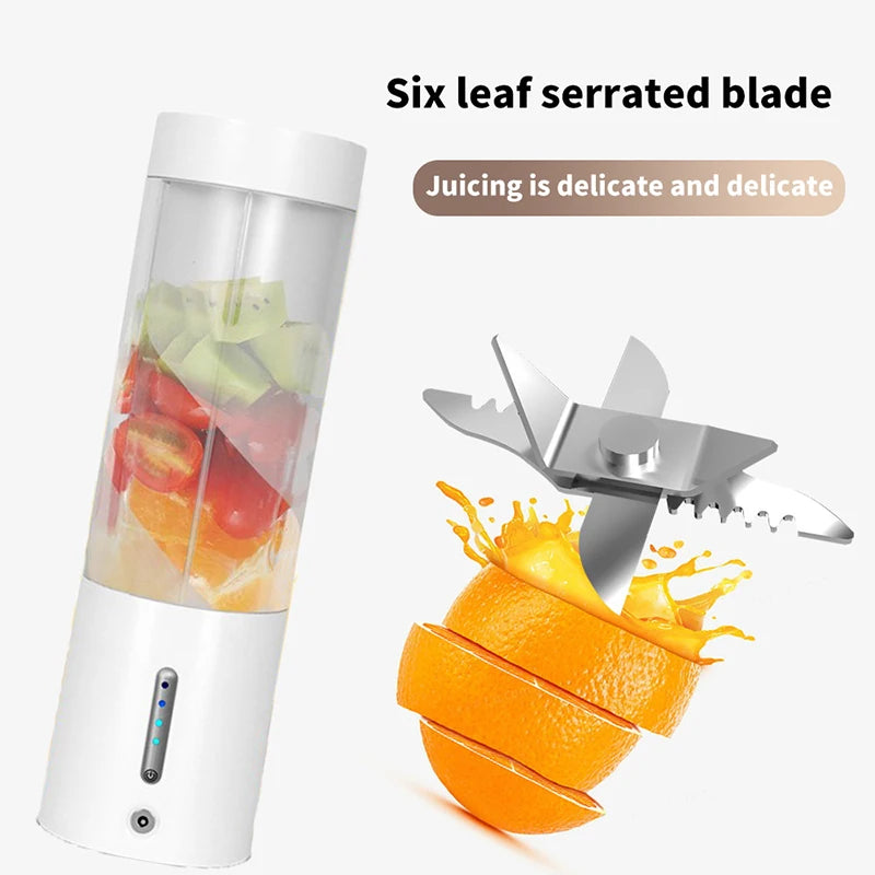 Mini Portable Electric Juicer Blender